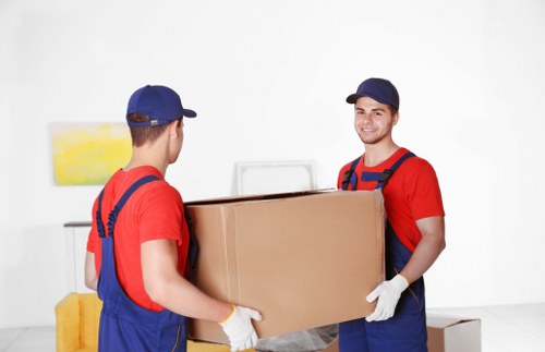 Modern storage units for commercial move in Mayfair