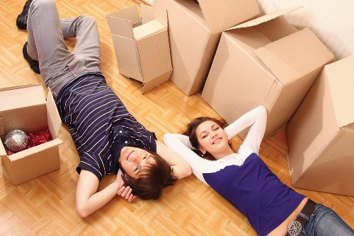 Safe storage arrangement for mixed household and business goods