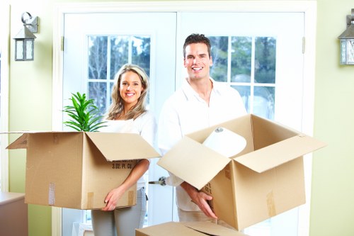 Furniture stored carefully for later return